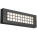 Φωτιστικό Επίτοιχο LED 6W 230V 4000K Λευκό Φως Ημέρας Polycarbonate Μαύρο IP65 96GRFLED300/6BL